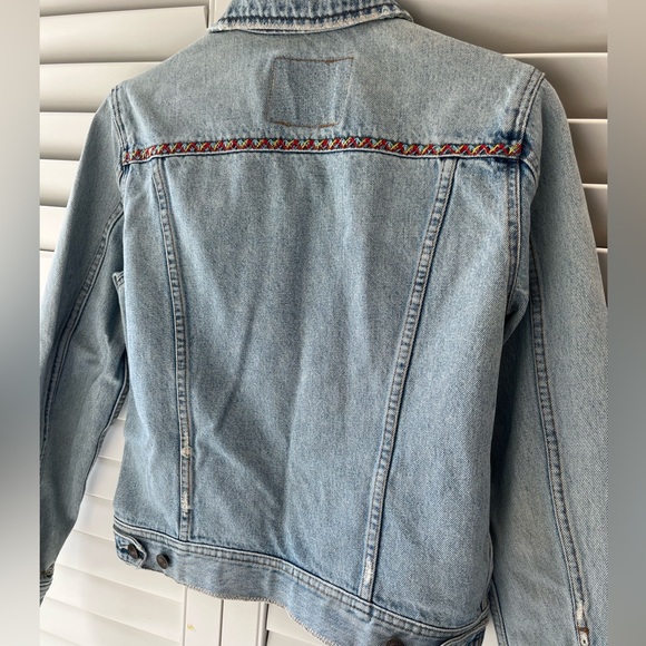 Vintage Embroidered Denim Jacket ASO Rory Gilmore - Picture 9 of 10